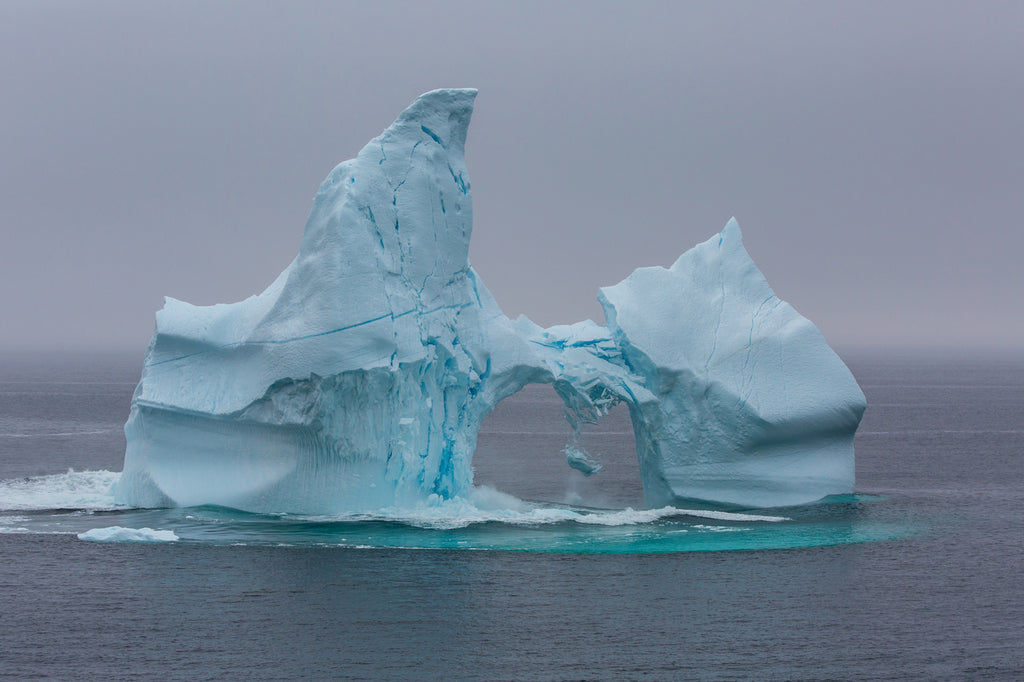 Collapsing Iceberg Arch