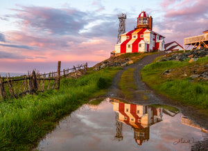 Open image in slideshow, Bonavista Lighthouse Reflection
