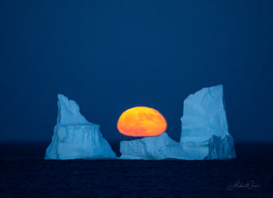 Moonrise Iceberg